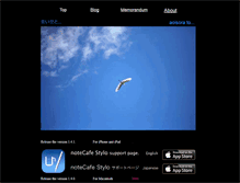 Tablet Screenshot of in-bluesky.com